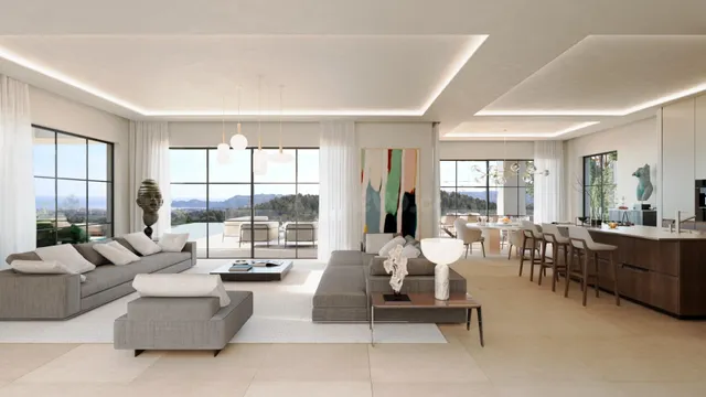 En construcción exclusiva villa de lujo orientación sur con  - foto 5