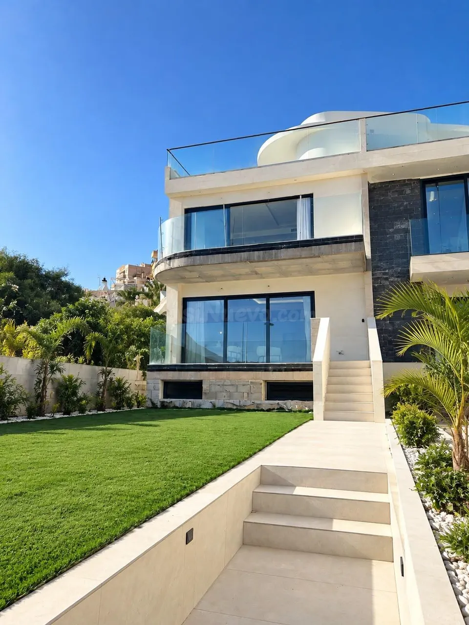 Villa de lujo 2Hab 2Baños con Jardin y vistas al mar
