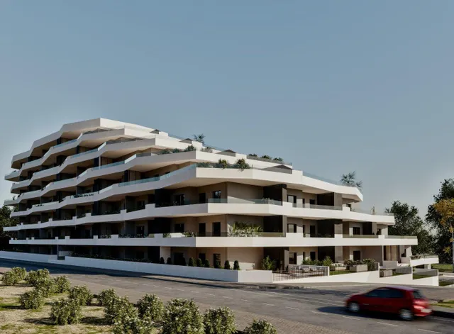Moderno apartamento esquina con grande terraza  y jardin San Miguel de Salinas — 10