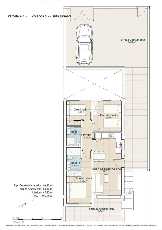 Bungalow 3 habitaciones 92m² en venta - Cerro del Sol — 4