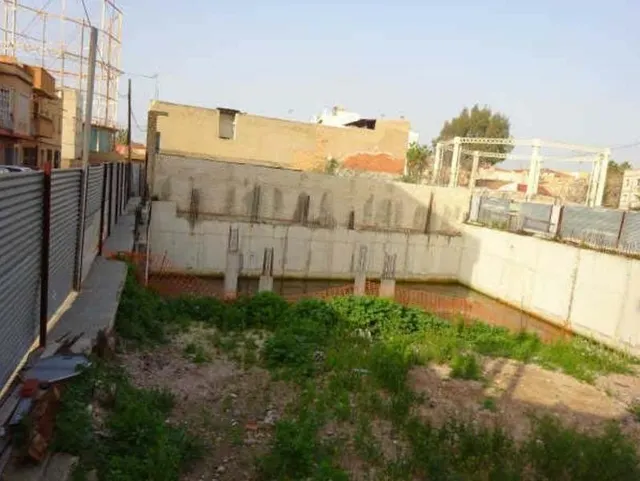 WIP al 5% de ejecución. Próxima a la Estación del Tren Murcia - E. del Carmen — 11