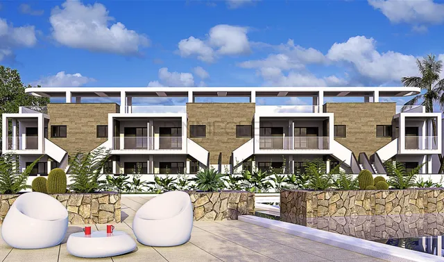 Apartamentos y Bungalows de Obra Nueva en Mil Palmeras