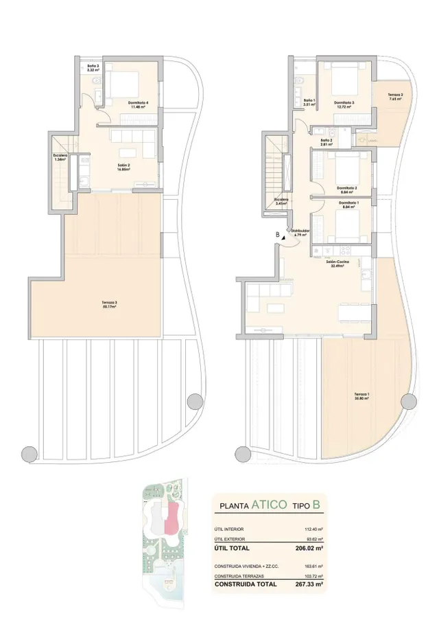 Ático 4 habitaciones 267m² en venta - Calpe — 11
