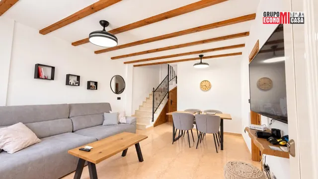 Chalet adosado de 2 dormitorios con terraza, piscina y sol de tarde en Gran Alacant — 21