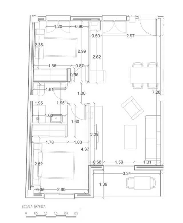 Apartamento de 2 dormitorios con garaje en Las Lagunas, Mijas — 21