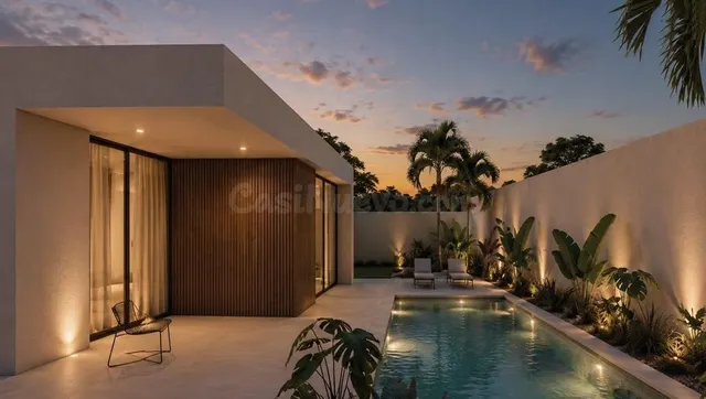 Parcela en venta con proyecto de Chalet de diseño en La Caña