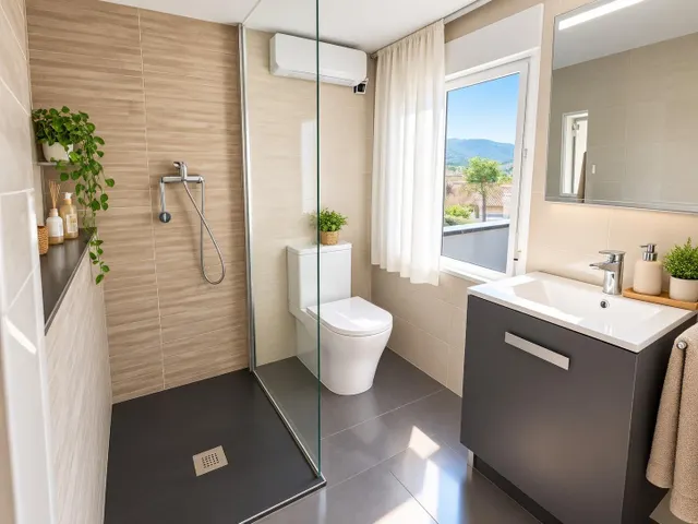 Casa con piscina privada, terrazas y posibilidad de garaje en el centro de Castellar del Vallès — 14
