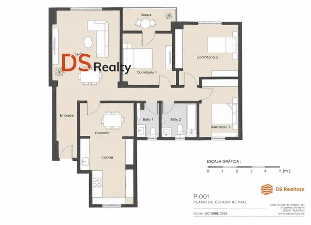 Exclusivo piso 3+2 con terraza y trastero — 7