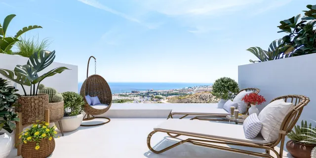 AMPLIO ADOSADO DE 3 DORMITORIOS Y MÁS DE 40M2 ENTRE TERRAZA, JARDIN Y PISCINA PROPIA Y VISTAS AL MAR — 8