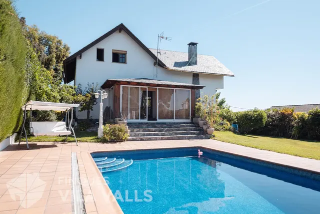 Casa 4 vientos con piscina y jardín en Can Barri, Bigues i Riells — 20
