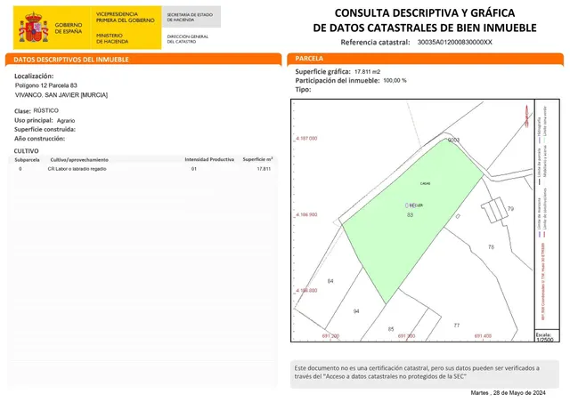 Parcela 31353m² en venta - Centro - foto 3