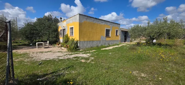 Finca con casa, agua y luz a 4,5 km de las mejores calas