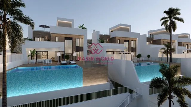 VILLAS DE LUJO DE OBRA NUEVA EN FINESTRAT CON VISTAS AL MAR — 8