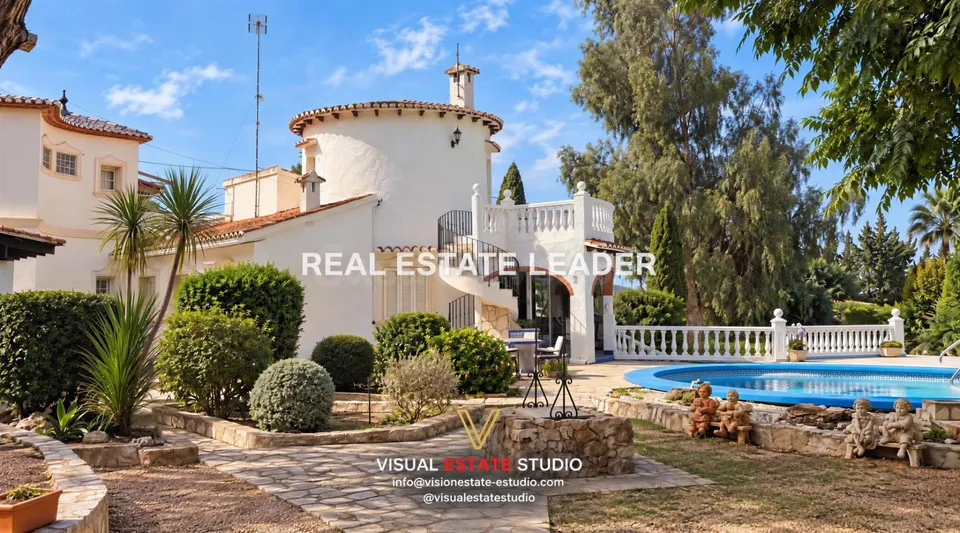 1.600 M2 DE PARCELA PARA UNA PROPIEDAD QUE YA NO CABE EN LA PALABRA “CHALET .!!