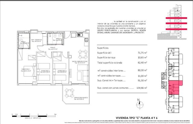 Apartamento de tres dormitorios con spa comunitario en Cala Finestrat — 16