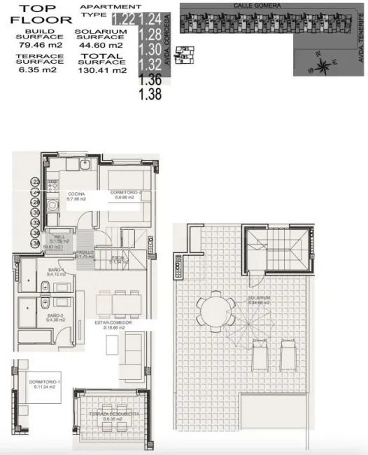 Apartamento 2 habitaciones 75m² en venta - Miramar - Torre del Moro — 5