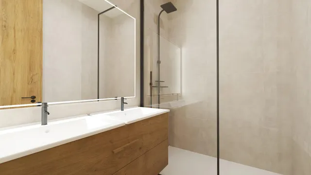 Obra Nueva Vivienda Planta Baja tipo A Escalera IV con jardines y piscina en zonas comunes, le corresponde una terraza de uso exclusivo de 16,13 m2 dando a la piscina — 11