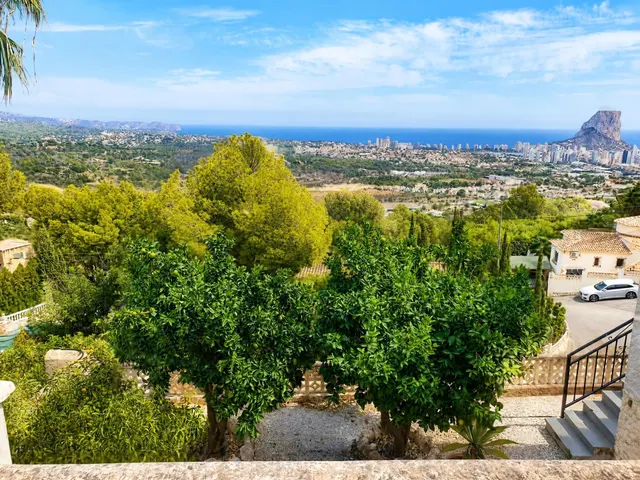 Villa Mediterránea en Calpe con vistas al mar, Peñón de Ifach y apartamento independiente — 29