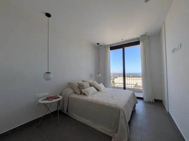 Villa independiente con vistas panorámicas al mar y a las montañas - Polop, Alicante — 14