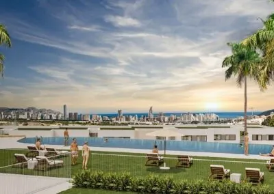 Duplex con jardin Finestrat — 2