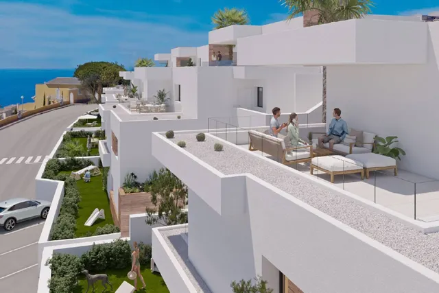 Extraordinarios apartamentos de 3 dormitorios a la venta en Benitachell con vistas panorámicas. — 4