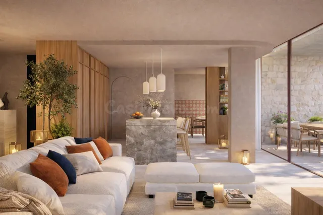 Exclusiva villa de lujo en construcción en Benissa con impre - foto 2