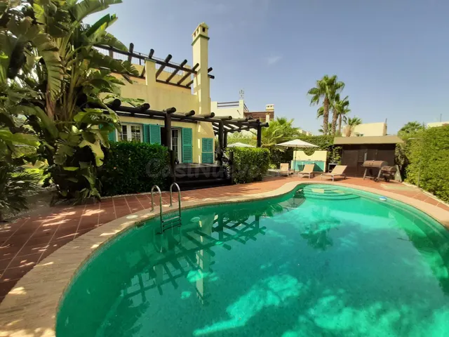 Villa de 4 habitaciones con piscina privada en Vera Playa a 
