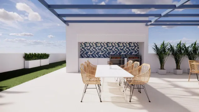 Apartamento de 1 dormitorio de planta baja a la venta a 140 m de la playa en Torre de la Horadada — 9