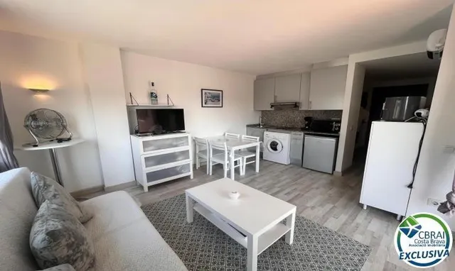 PORT CANIGÓ II Elegante apartamento de 1 dormitorio con terr