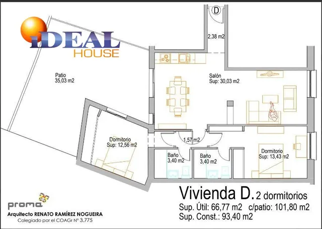 PISO NUEVO A ESTRENAR JUNTO A RECOGIDAS — 25