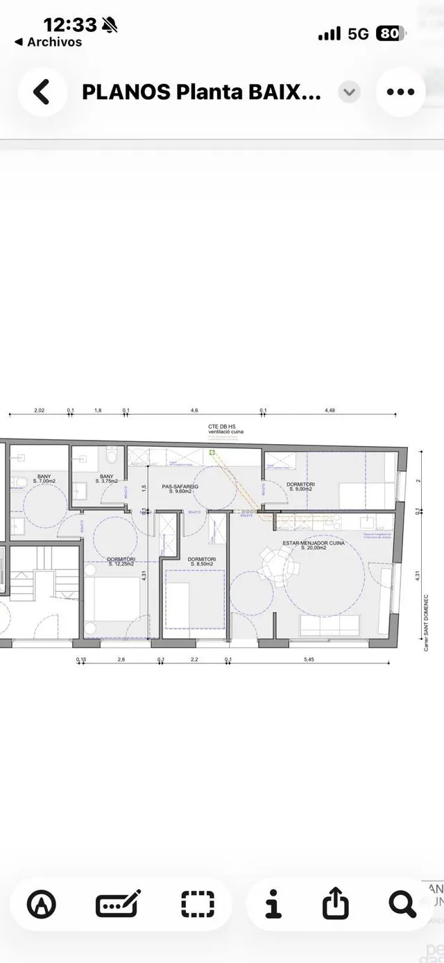 GRAN PLANTA BAJA EN CENTRO TERRASSA COMPLETAMENTE ADAPTADO — 19