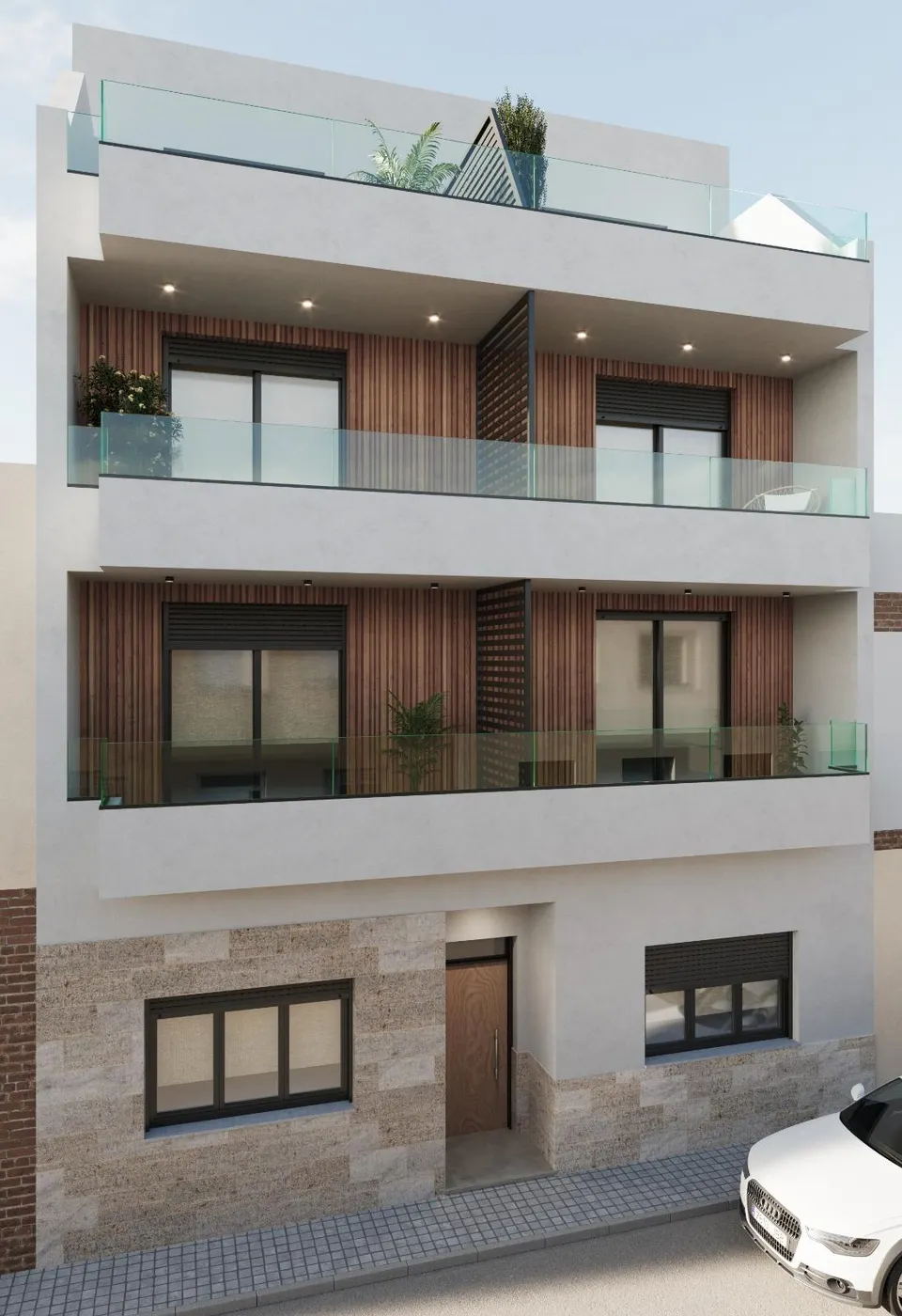 Ático de 2 dormitorios de nueva construcción a solo 200 m del mara la venta en Torrevieja
