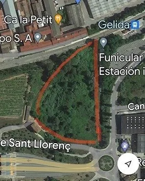GRAN PARCELA EN VENTA EN GELIDA -10689 M2-