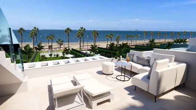 Villas de lujo de nueva construcción frente al mar en Los Al