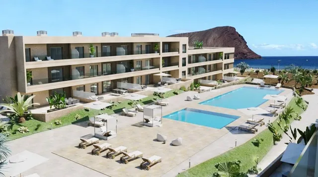 Apartamento 2 dormitorios con terraza - La Tejita