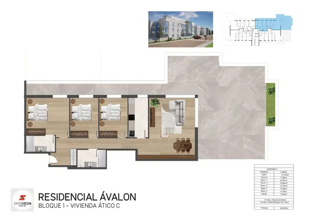 PROMOCIÓN DE PISOS EN SANCIBRIÁN (SANTA CRUZ DE BEZANA)- RESIDENCIAL ÁVALON. 2ª FASE — 20
