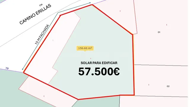 Terreno urbano en venta - Méntrida