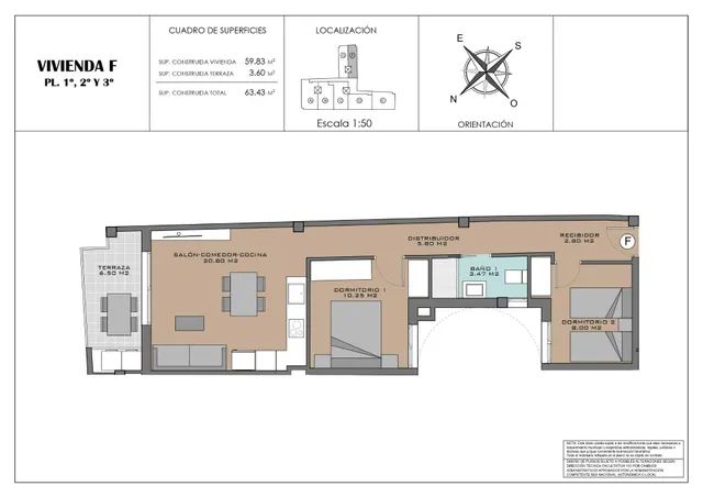 Apartamento 2 habitaciones 68m² en venta - Eroski — 9