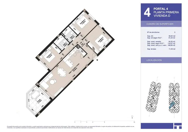 Apartamento 3 habitaciones 116m² en venta - EL MORCHE — 10