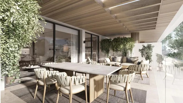 Exclusivo apartamento de 2 dormitorios con gran terraza en la Nueva Milla de Oro de Estepona — 2