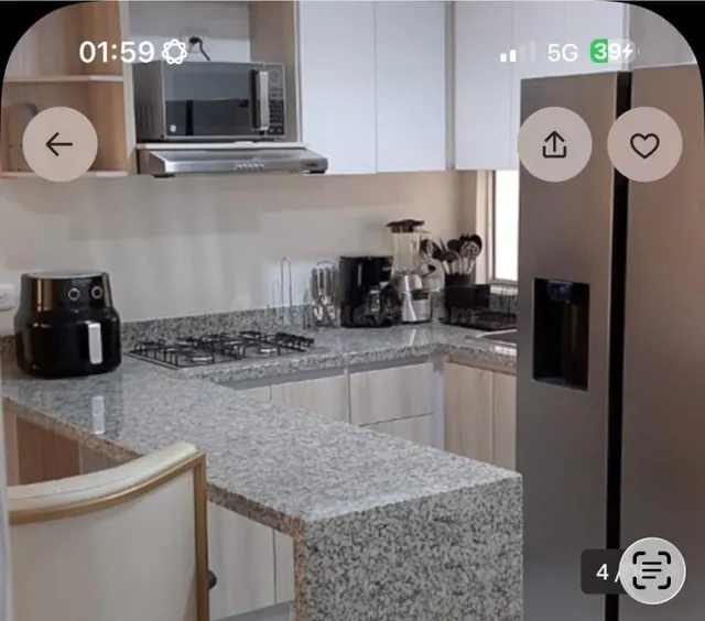 Piso 2 habitaciones 69m² en alquiler - Serena del mar - foto 4