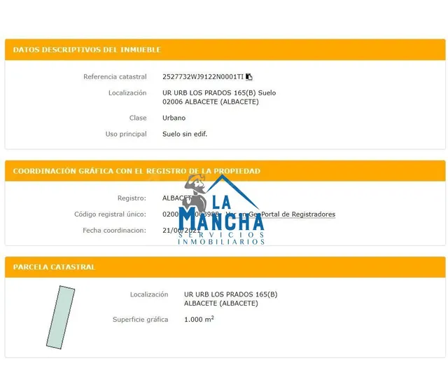 INMOBILIARIA LA MANCHA VENDE TERRENO URBANO EN LOS PRADOS - foto 5
