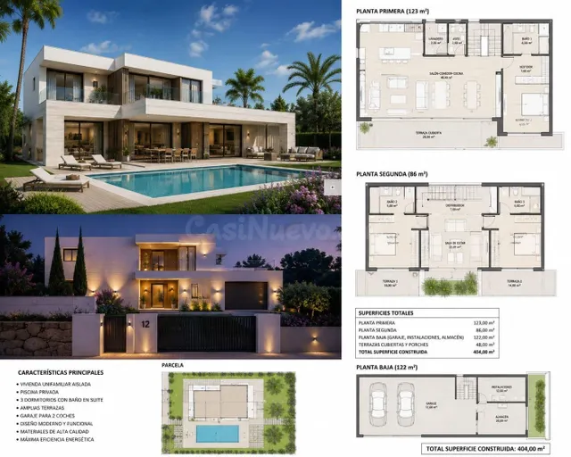 Parcela en venta en Torrellano (Elche) – 400 m2, orientación - foto 4