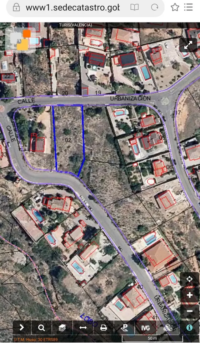 PARCELA CON MAGNÍFICAS VISTAS EN URB ALTURY DE TURIS — 6