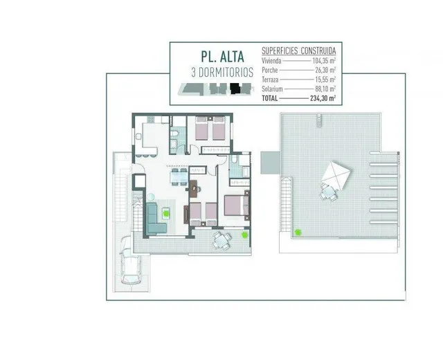 Apartamento moderno con jardín en Pilar de La Horadada — 7