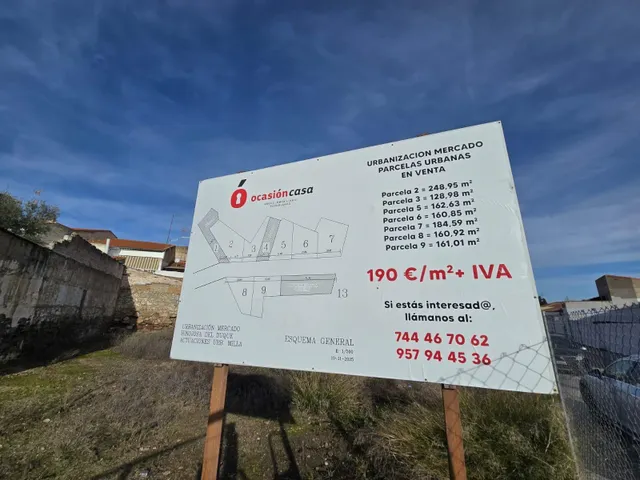 SOLARES URBANOS EN VENTA EN HINOJOSA DEL DUQUE — 2