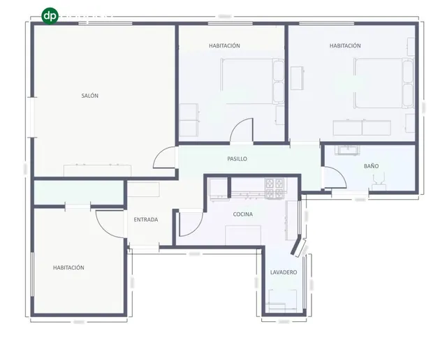 Magnífico piso ideal para invertir o para vivir sin vecinos y con vistas despejadas. — 28