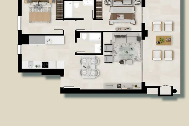 Apartamento 3 habitaciones 106m² en venta - Mijas — 12