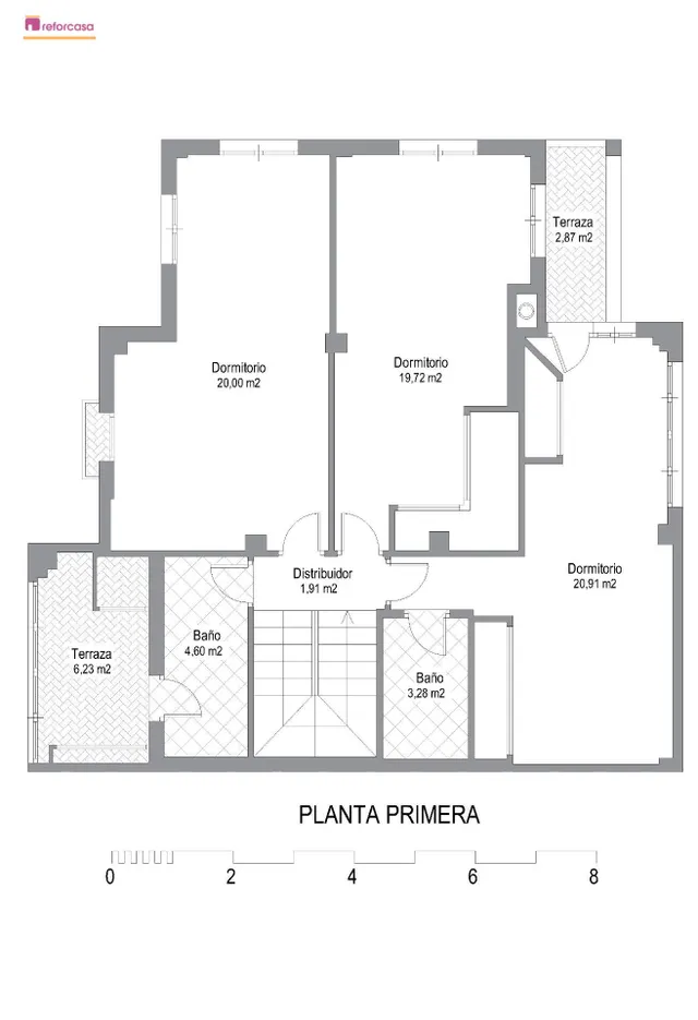 CASA PAREADA EN LA ZUBIA CON PISCINA, ZONA DE BARBACOA Y JARDÍN — 48