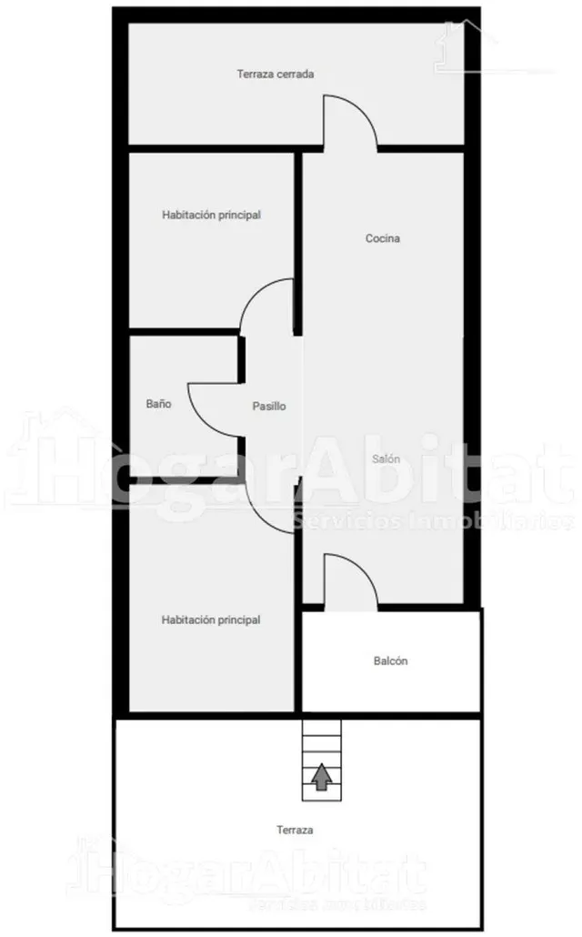 REFORMADO CON TERRAZA, PISCINA Y GARAJE — 19